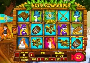 Nuts Commander Automat Online Zdarma