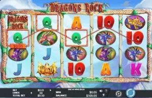 Automat Dragons Rock Online Zdarma
