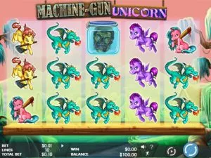 Výherní Automat Machine-Gun Unicorn Online Zdarma