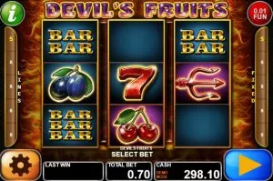 Automat Devils Fruits Online Zdarma