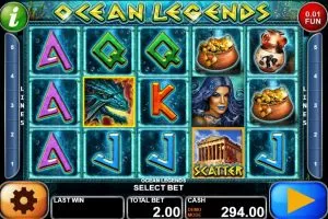 Ocean Legends Automat Online Zdarma