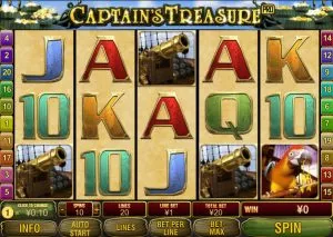 Automat Captains Treasure Pro Online Zdarma