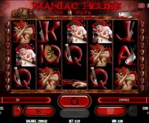 Hrací Automat Maniac House Online Zdarma