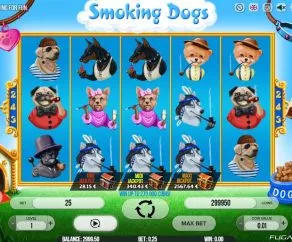 Smoking Dogs Automat Online Zdarma
