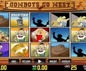 Hrací Automat Cowboys Go West Online Zdarma