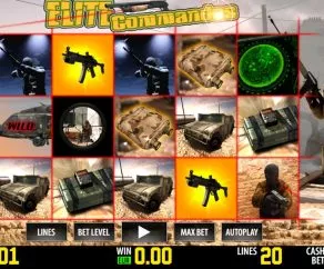 Hrací Automat Elite Commandos Online Zdarma