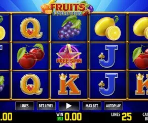 Automat Fruits Evolution Online Zdarma