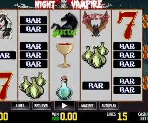 Automat Night Vampire Online Zdarma