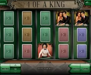 Hrací Automat 4 of a King Online Zdarma